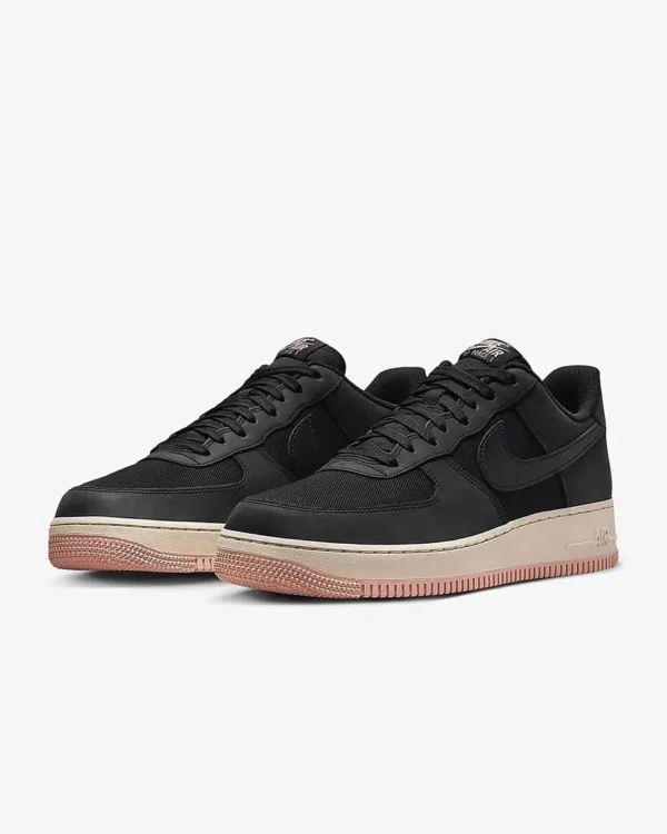 Nike Air Force 1 07 LX Black Red Stardust (W) - Imagen 2