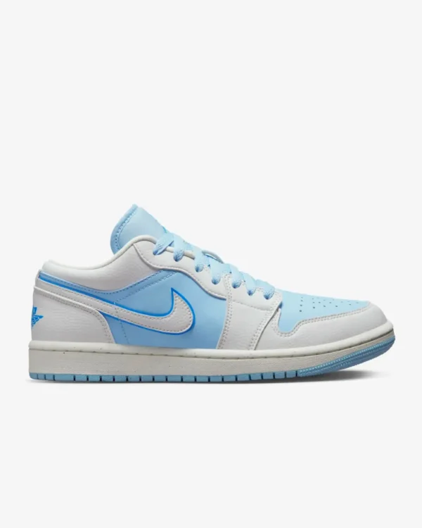 Air Jordan 1 Low Ice Blue White (W) - Imagen 2