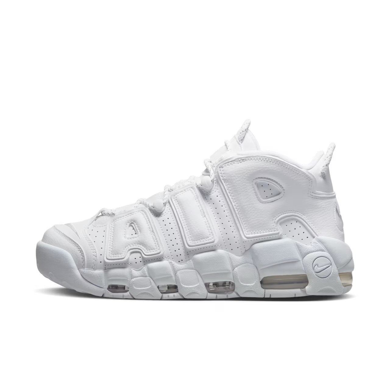 Air More Uptempo White On White