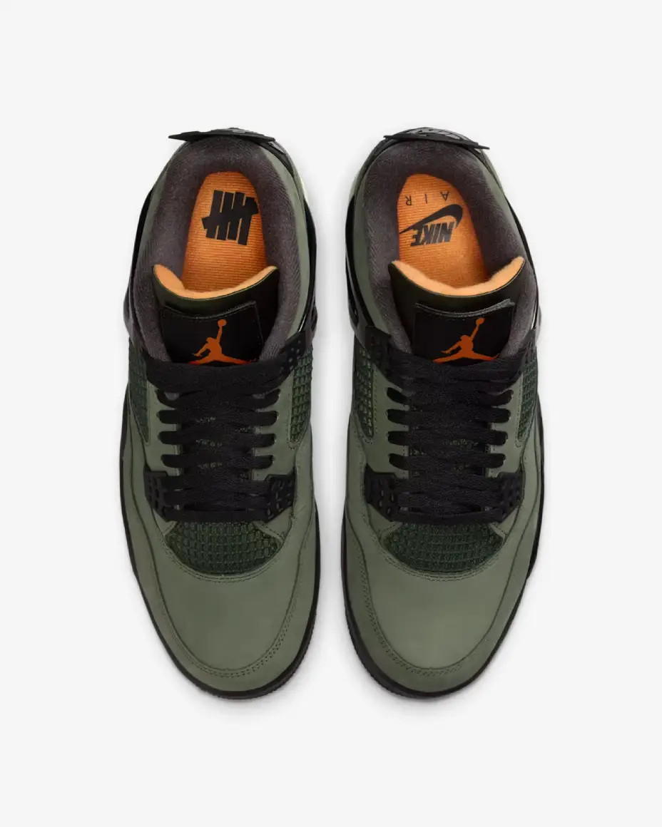 Air Jordan 4 Retro x UNDEFEATED - Imagen 4