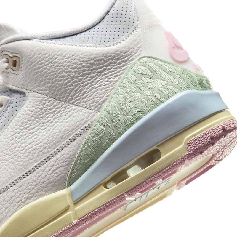 Air Jordan 3 Retro Sail and Jade Aura (W) - Imagen 6